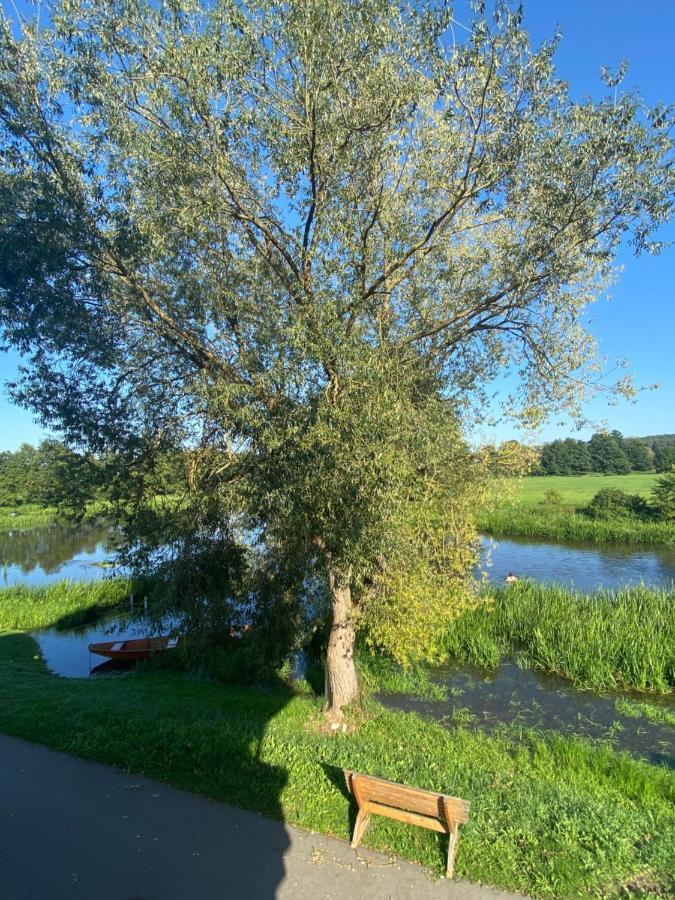 Idyllische Ferienwohnungen In Mossendorf Blick Zur Naab Burglengenfeld Extérieur photo