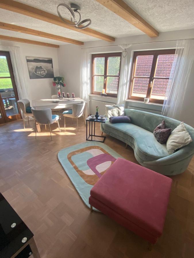 Idyllische Ferienwohnungen In Mossendorf Blick Zur Naab Burglengenfeld Extérieur photo